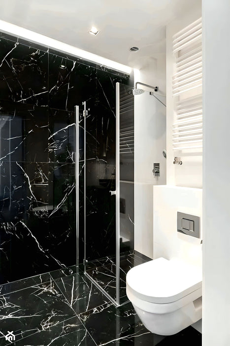 Premium Black Marble Roll Sheet (60 x 200cm) – Self-Adhesive Contact Paper for Home Decor