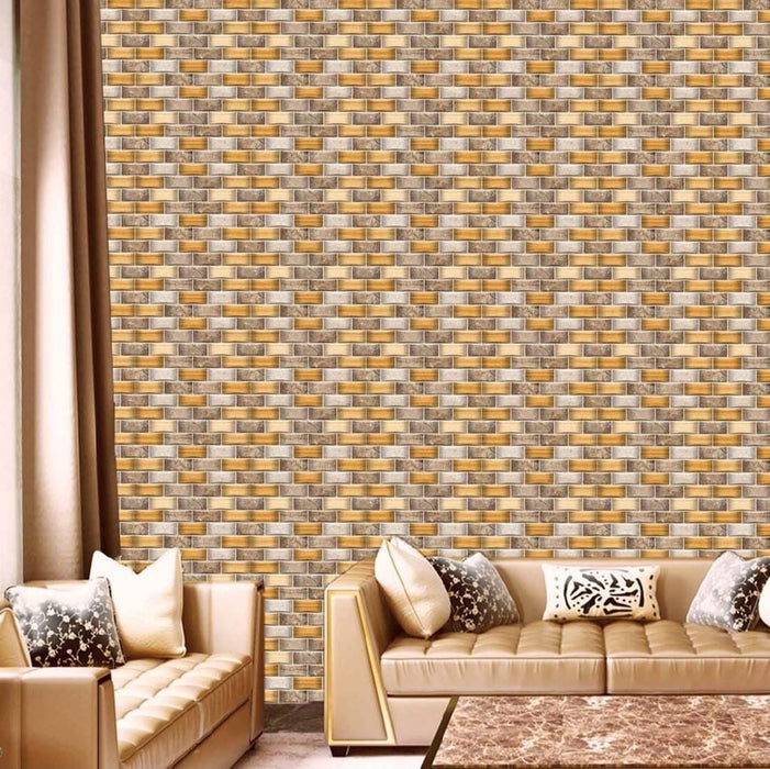 New Brown Mosaic Tile Stickers
