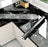 Premium Black Marble Roll Sheet (60 x 200cm) – Self-Adhesive Contact Paper for Home Decor