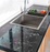 Premium Black Marble Roll Sheet (60 x 200cm) – Self-Adhesive Contact Paper for Home Decor